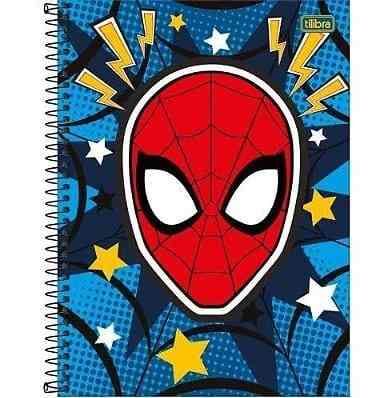 CADERNO 10X1 SPIDER MAN